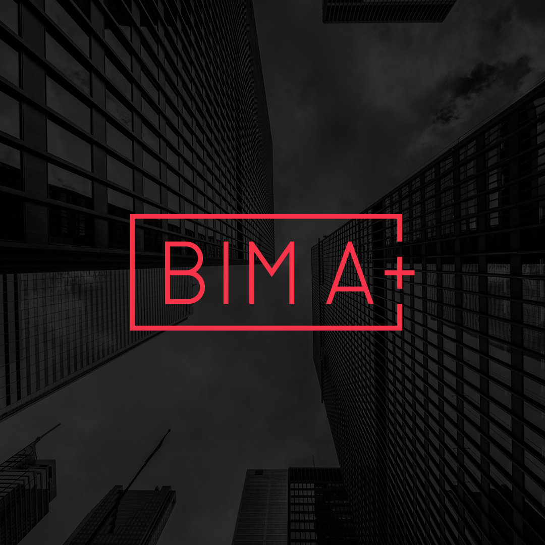Bimaplus logo buildings